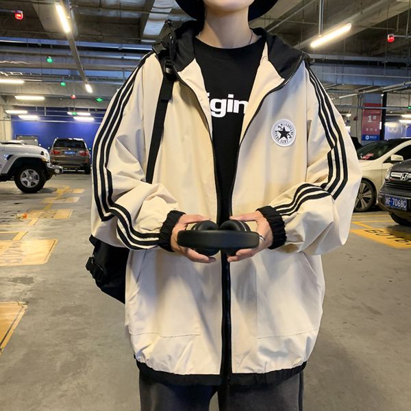 super fire cec men's autumn new trend large hooded jacket korean loose fashion brand sportswear, Black;brown
super fire cec men's autumn new trend large hooded jacket korean loose fashion brand sportswear, Black;brown