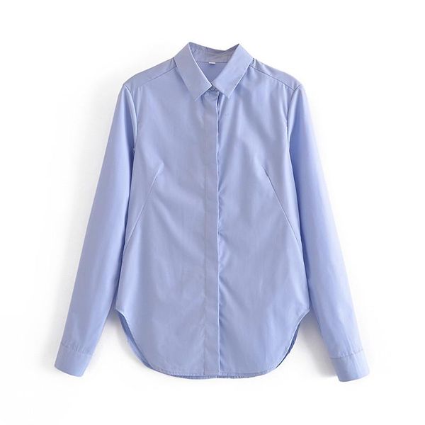 women's blouses & shirts european and american style wear of early spring 2021 blouse, long sleeve shirt, slim body, waist button-down, White
women's blouses & shirts european and american style wear of early spring 2021 blouse, long sleeve shirt, slim body, waist button-down, White