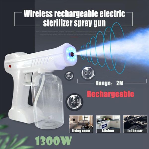 professional spray guns 110-220v 800ml cordless nano steam sterilizing sprayer rechargable electric portable disinfection machine handheld
professional spray guns 110-220v 800ml cordless nano steam sterilizing sprayer rechargable electric portable disinfection machine handheld