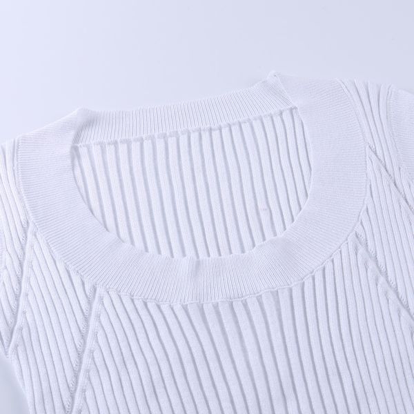 streetwear slim solid color short sleeve knitt crop women summer casual splice short tshirt 2021 new fashion top, White
streetwear slim solid color short sleeve knitt crop women summer casual splice short tshirt 2021 new fashion top, White