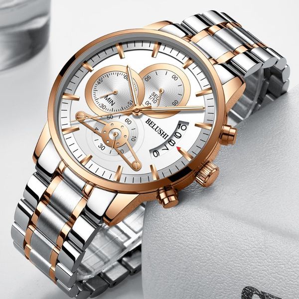 wristwatches teenram men's watches quartz watch men sports clock business relogio masculino waterproof steel, Slivery;brown
wristwatches teenram men's watches quartz watch men sports clock business relogio masculino waterproof steel, Slivery;brown