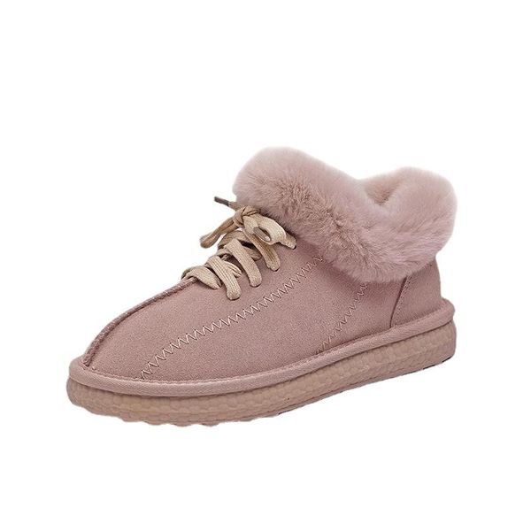 boots 2022 winter ankle cow suede leather snow plush fur warm slip-on ladies shoes flats brand, Black
boots 2022 winter ankle cow suede leather snow plush fur warm slip-on ladies shoes flats brand, Black
