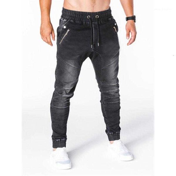 men's jeans elasticity sports denim pencil pants spring male drawstring washed casual slim sweatpants mens solid color skinny fashion t, Blue
men's jeans elasticity sports denim pencil pants spring male drawstring washed casual slim sweatpants mens solid color skinny fashion t, Blue
