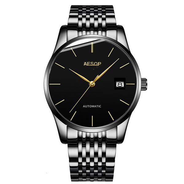 aesop fire luxury automatic mechanical men watches waterproof sports male clock sapphire date relogio masculino, Slivery;brown
aesop fire luxury automatic mechanical men watches waterproof sports male clock sapphire date relogio masculino, Slivery;brown