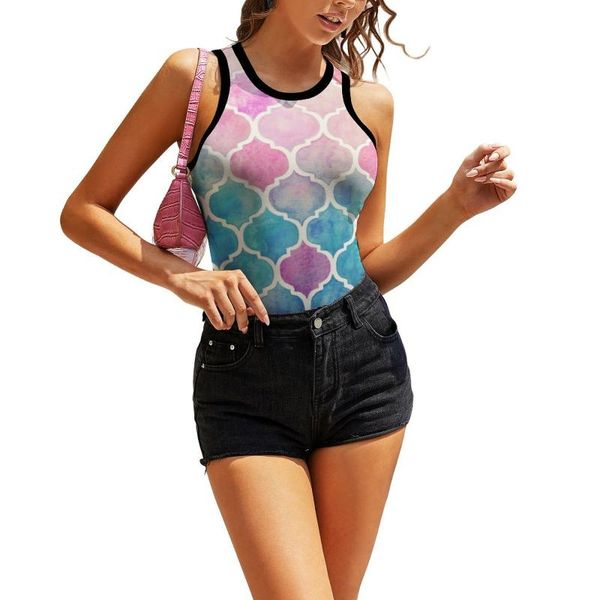 women's tanks & camis bohemian tank casual street wear printed camisole strap rave crop, White
women's tanks & camis bohemian tank casual street wear printed camisole strap rave crop, White