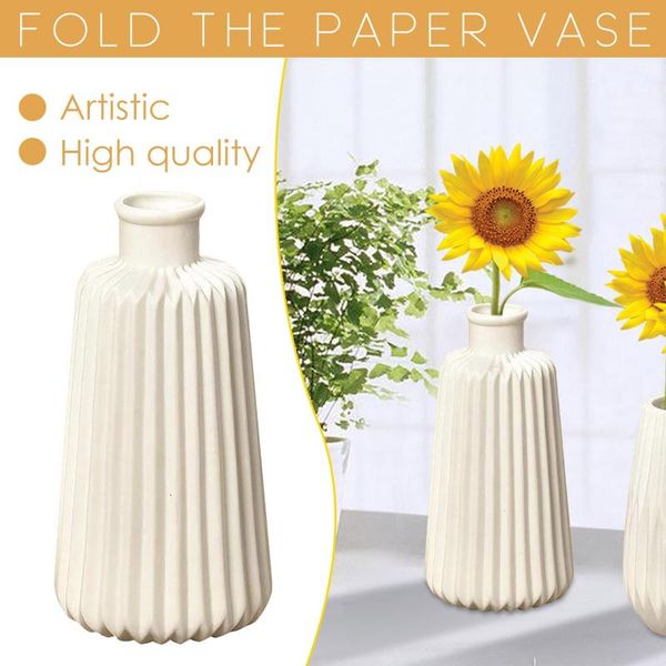 vases spiral folded paper vase 2pc europe ceramics flowers pot home plant living room tabledecoration
vases spiral folded paper vase 2pc europe ceramics flowers pot home plant living room tabledecoration