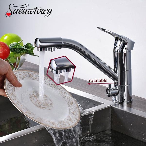 bathroom sink faucets saeuwtowy chrome & brushed nickel basin faucet and cold switch mixer deck mounted tap 
bathroom sink faucets saeuwtowy chrome & brushed nickel basin faucet and cold switch mixer deck mounted tap