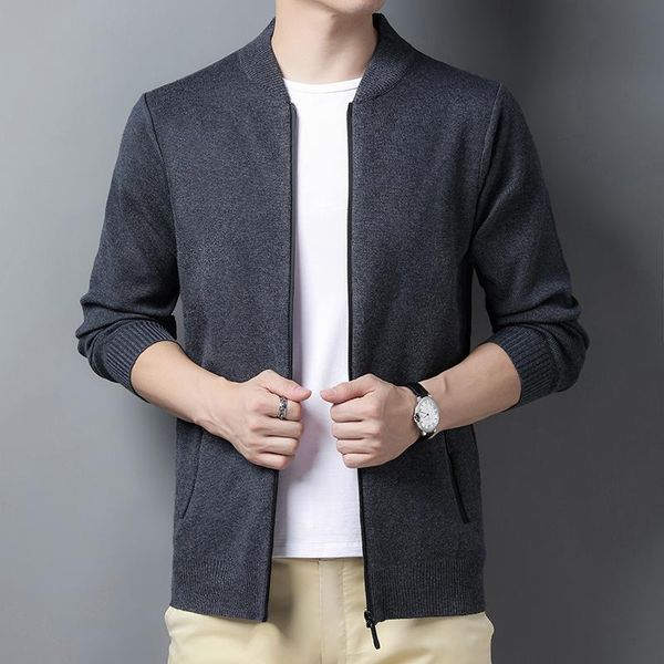 men's sweaters 2021 autumn winter men cardigan wool sweater jacket solid color korean casual sweatercoat slim fit knitted jumpers y320, White;black
men's sweaters 2021 autumn winter men cardigan wool sweater jacket solid color korean casual sweatercoat slim fit knitted jumpers y320, White;black