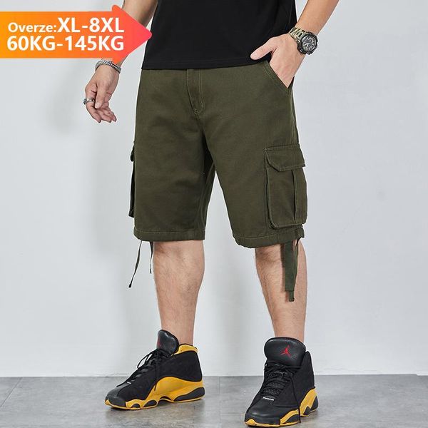 men's shorts summer multi-pocket casual knee length pants thin cargo tactical cotton loose work short pant male, White;black
men's shorts summer multi-pocket casual knee length pants thin cargo tactical cotton loose work short pant male, White;black