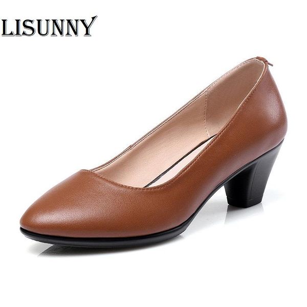 dress shoes 2021 autumn genuine leather on women office party court mid heels mary jane loafer pointed female, Black
dress shoes 2021 autumn genuine leather on women office party court mid heels mary jane loafer pointed female, Black