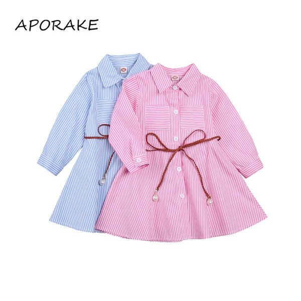 girl's dresses 2021 0-5y spring kids baby girls casual shirt dress turn-down collar striped print long sleeve button a-line with belt, Red;yellow
girl's dresses 2021 0-5y spring kids baby girls casual shirt dress turn-down collar striped print long sleeve button a-line with belt, Red;yellow