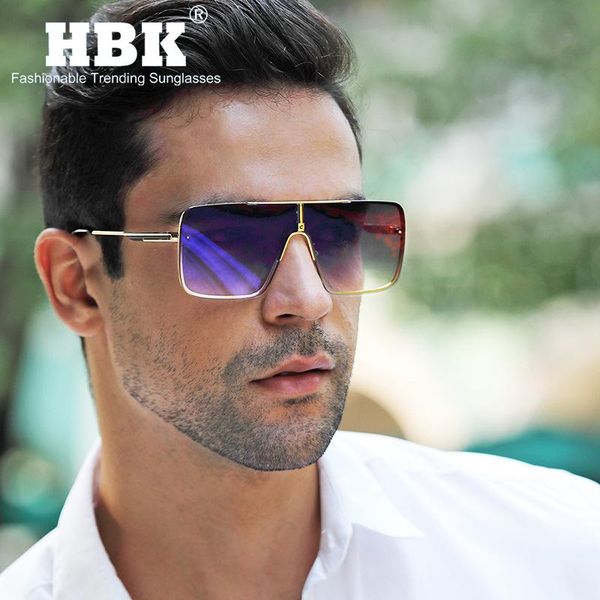 sunglasses hbk oversized square gradient men designer mental frame sun glasses women vintage lentes de sol, White;black
sunglasses hbk oversized square gradient men designer mental frame sun glasses women vintage lentes de sol, White;black