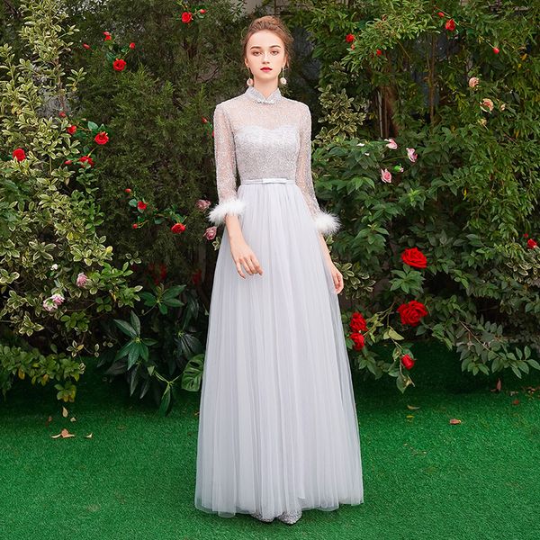 Romantic Wedding Party Girls and Sisters Bridesmaids Dresses New Party graduation Party meeting Dresses Long Sleeves vestidos
Romantic Wedding Party Girls and Sisters Bridesmaids Dresses New Party graduation Party meeting Dresses Long Sleeves vestidos