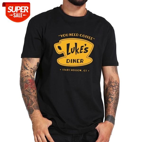gilmore girls t shirt luke's diner stars hollow coffee tshirt 100% cotton soft breathable tee #en0c, White;black
gilmore girls t shirt luke's diner stars hollow coffee tshirt 100% cotton soft breathable tee #en0c, White;black