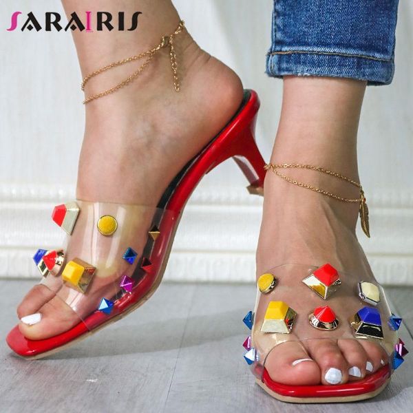 dress shoes sarairis 2021 casual med heels mules fashion ins colorful rhinestone pumps women summer daily slip-on heeled woman, Black
dress shoes sarairis 2021 casual med heels mules fashion ins colorful rhinestone pumps women summer daily slip-on heeled woman, Black