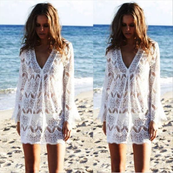 mini womens dresses lace crochet summer beach see through party shiny sundress clubwear, Black;gray
mini womens dresses lace crochet summer beach see through party shiny sundress clubwear, Black;gray