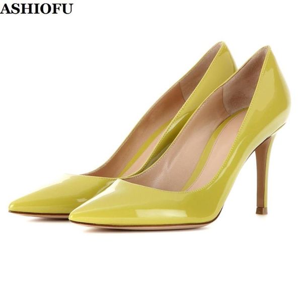 dress shoes ashiofu handmade 8cm high heel ladies pumps office party slip-on simple evening daily wear fashion, Black
dress shoes ashiofu handmade 8cm high heel ladies pumps office party slip-on simple evening daily wear fashion, Black