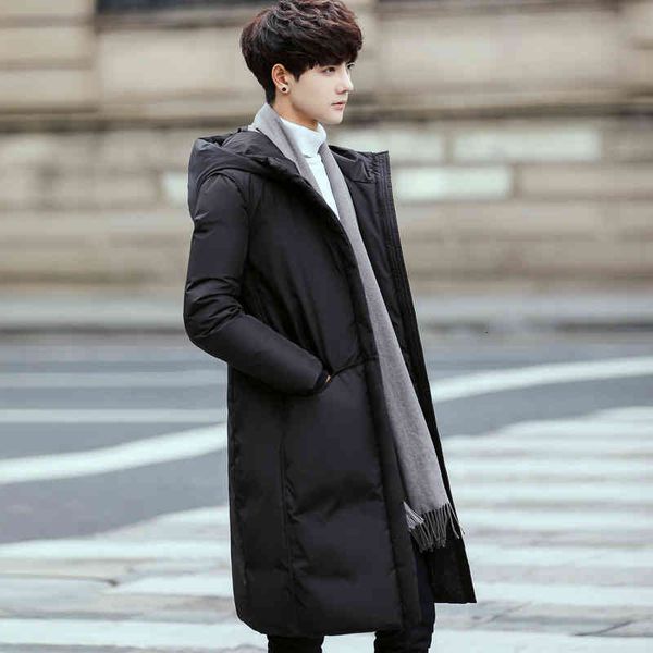 mid-length down jacket men's 2021 winter new korean style slim fashion young students handsome thick solid color trend, Black
mid-length down jacket men's 2021 winter new korean style slim fashion young students handsome thick solid color trend, Black
