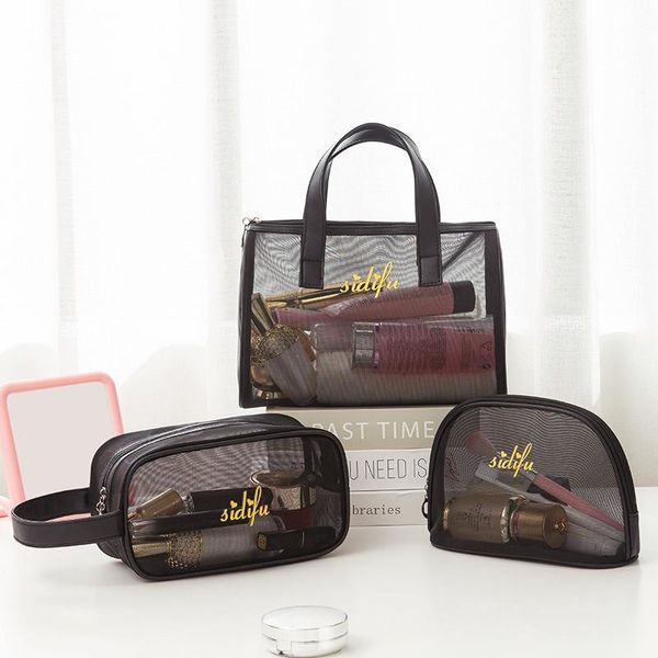 cosmetic bags & cases makeup bag case pvc gauze handbag make up travel small zipper organizer box wholesale wash clear
cosmetic bags & cases makeup bag case pvc gauze handbag make up travel small zipper organizer box wholesale wash clear