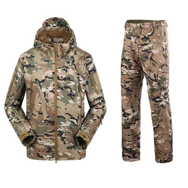 camouflage suit shark skin outdoor hunting camping waterproof windproof polyester coats jacket hoody tad softshell jacket+pants 210714, Gray
camouflage suit shark skin outdoor hunting camping waterproof windproof polyester coats jacket hoody tad softshell jacket+pants 210714, Gray