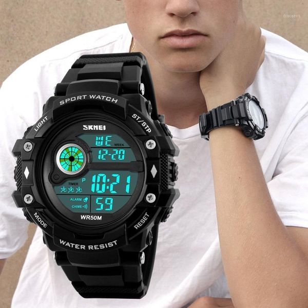 sport digital watch 5atm water-resistant wristwatches men watches male relogio musculino backlight, Slivery;brown
sport digital watch 5atm water-resistant wristwatches men watches male relogio musculino backlight, Slivery;brown