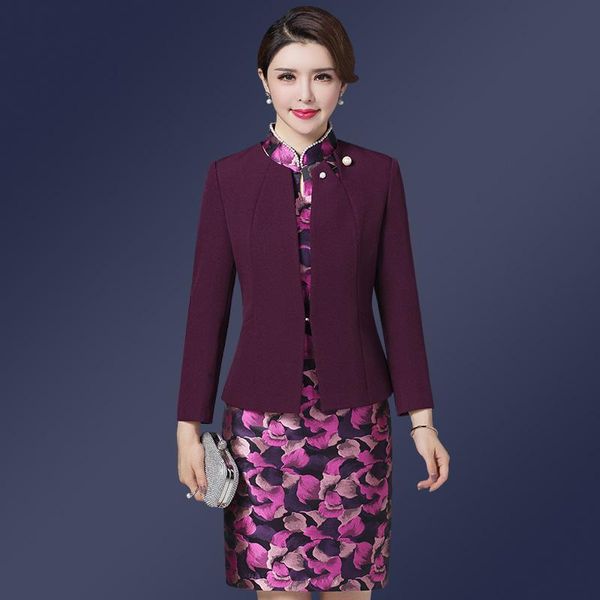 women's suits & blazers 2021 noble wedding mom two sets dress medium women clothing old fashion plus size work, White;black
women's suits & blazers 2021 noble wedding mom two sets dress medium women clothing old fashion plus size work, White;black