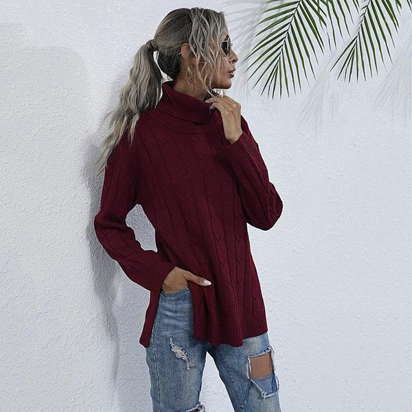 women's sweaters red turtleneck solid color sweater for women long sleeves knitted pullovers winter fall 2021 clothing, White;black
women's sweaters red turtleneck solid color sweater for women long sleeves knitted pullovers winter fall 2021 clothing, White;black