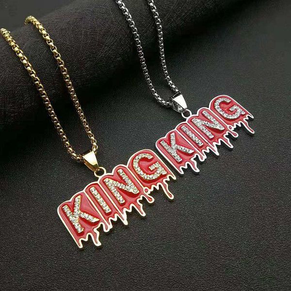 pendant necklaces hip hop bling iced out gold color stainless steel solid king necklace for men rapper jewelry, Silver
pendant necklaces hip hop bling iced out gold color stainless steel solid king necklace for men rapper jewelry, Silver