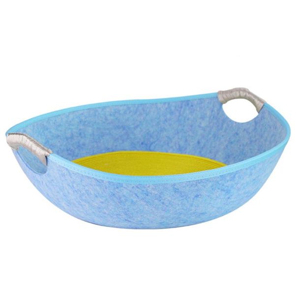 cat beds & furniture creative sleep nest pet comfortable felt house rest supplies (blue, random color cushion)
cat beds & furniture creative sleep nest pet comfortable felt house rest supplies (blue, random color cushion)
