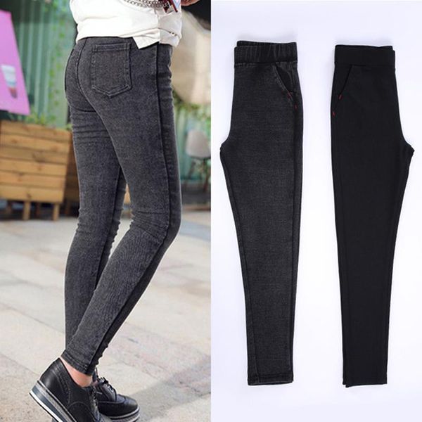 women's jeans girls pants spring autumn baby for kids clothes black denim elastic waist trousers slim casual children's, Blue
women's jeans girls pants spring autumn baby for kids clothes black denim elastic waist trousers slim casual children's, Blue