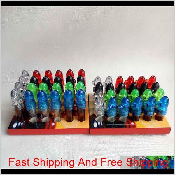 snuff box dispenser snuffer 67mm/82mm height acrylic glass snorter rocket snuff bottle snuff snorter sniffe jlldjh sport77777
snuff box dispenser snuffer 67mm/82mm height acrylic glass snorter rocket snuff bottle snuff snorter sniffe jlldjh sport77777