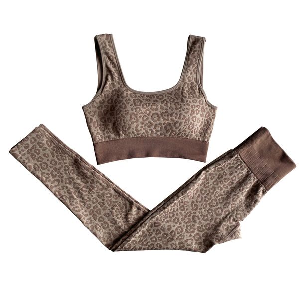 women seamless leopard printing yoga set gym clothing shockproof sports bras sport leggings running workout training suit, White;red 
women seamless leopard printing yoga set gym clothing shockproof sports bras sport leggings running workout training suit, White;red
