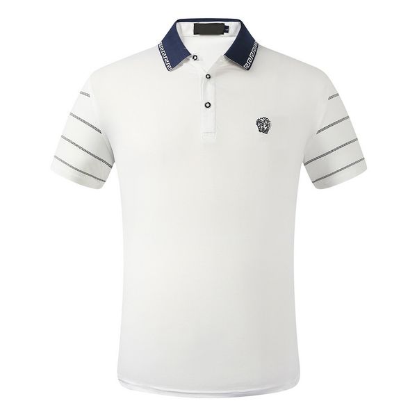 2021 herren polo baumwollmischung kurzarm casual high end sommer atmungsaktive feste mann womens kleidung t-stück, White;black
2021 herren polo baumwollmischung kurzarm casual high end sommer atmungsaktive feste mann womens kleidung t-stück, White;black