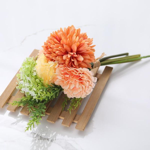 decorative flowers & wreaths pink silk rose artificial flower peony bridal bouquet wedding home diy decoration fake hydrangea crafts
decorative flowers & wreaths pink silk rose artificial flower peony bridal bouquet wedding home diy decoration fake hydrangea crafts