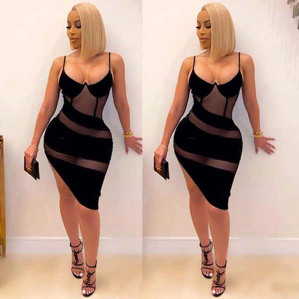 2021 spring sling mesh sheer dress birthday party lounge wear night club outfits mall goth clubwear streetwear y2k clothes, Black;gray
2021 spring sling mesh sheer dress birthday party lounge wear night club outfits mall goth clubwear streetwear y2k clothes, Black;gray