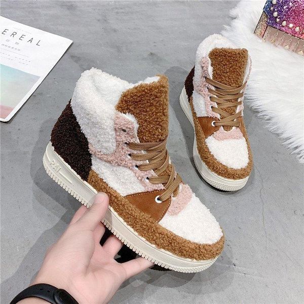 boots fashion ankle for women 2021 winter ulzzang chunky platform keep warm women's padded plush shoes woman flats, Black
boots fashion ankle for women 2021 winter ulzzang chunky platform keep warm women's padded plush shoes woman flats, Black