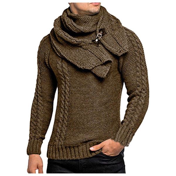 men's sweaters pullovers autumn and winter o neck long sleeve pullover slim fit solid knitted sweater blouse scarf 2 pieces sets d925#, White;black
men's sweaters pullovers autumn and winter o neck long sleeve pullover slim fit solid knitted sweater blouse scarf 2 pieces sets d925#, White;black