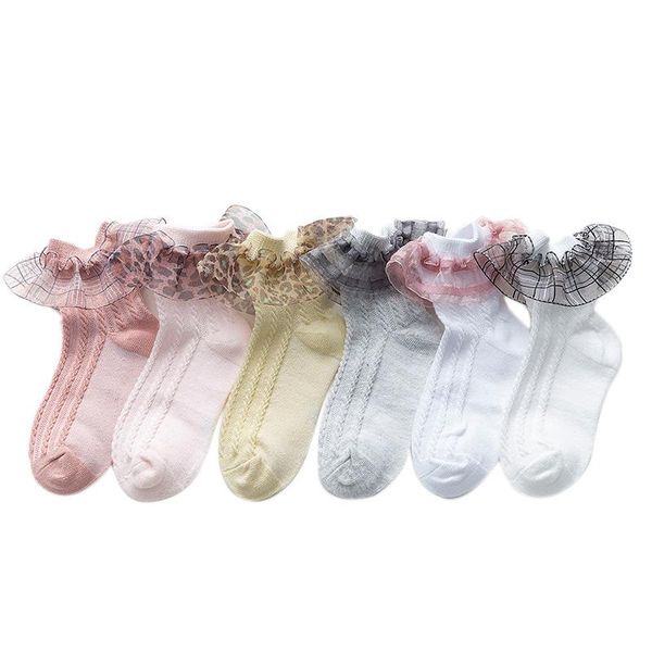 socks children's mesh girl princess lace leopard student mid tube, Pink;yellow
socks children's mesh girl princess lace leopard student mid tube, Pink;yellow