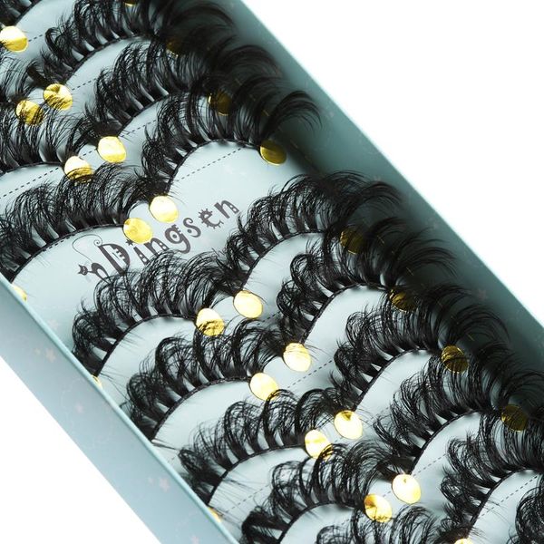 false eyelashes 10pairs 3d soft faux mink lashes natural messy crisscross wispy fluffy eyelashe extension eye makeup beauty tools
false eyelashes 10pairs 3d soft faux mink lashes natural messy crisscross wispy fluffy eyelashe extension eye makeup beauty tools