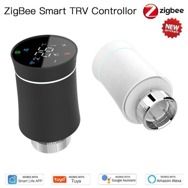 smart home control zigbee thermostat tuya radiator actuator valve programmable trv temperature controller alexa voice
smart home control zigbee thermostat tuya radiator actuator valve programmable trv temperature controller alexa voice