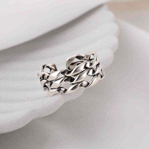rings j1005 south korean s925 multi-layer woven ring, pure silver hollowed out, cold wind ring
rings j1005 south korean s925 multi-layer woven ring, pure silver hollowed out, cold wind ring