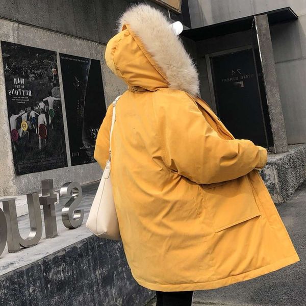 new students' jacket korean women's winter medium 2019 and long thickened ins cotton padded over size bread clothes, Black
new students' jacket korean women's winter medium 2019 and long thickened ins cotton padded over size bread clothes, Black