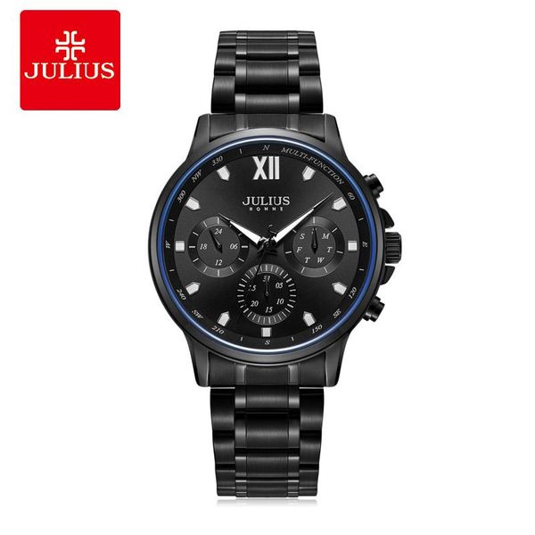 wristwatches multi-functions julius men's watch homme fashion hours bracelet japan mov't stainless steel business boy's birth, Slivery;brown
wristwatches multi-functions julius men's watch homme fashion hours bracelet japan mov't stainless steel business boy's birth, Slivery;brown