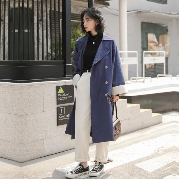 women's trench coats sondr thin for autumn coat casual temperament fashion female windbreaker double breasted solid color long, Tan;black
women's trench coats sondr thin for autumn coat casual temperament fashion female windbreaker double breasted solid color long, Tan;black