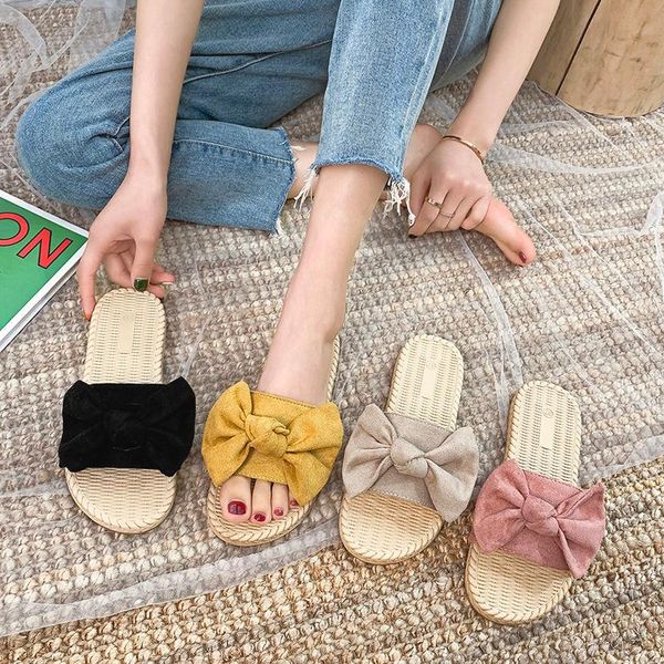 slippers 2021 casual sneakers for home summer bow-knot soft floor woman indoor flats shoes cute ladies plus size, Black
slippers 2021 casual sneakers for home summer bow-knot soft floor woman indoor flats shoes cute ladies plus size, Black