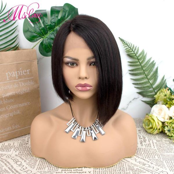 lace wigs part front human hair for black women pixie cut straight wig pre plucked natural color brazilian remy, Black;brown
lace wigs part front human hair for black women pixie cut straight wig pre plucked natural color brazilian remy, Black;brown