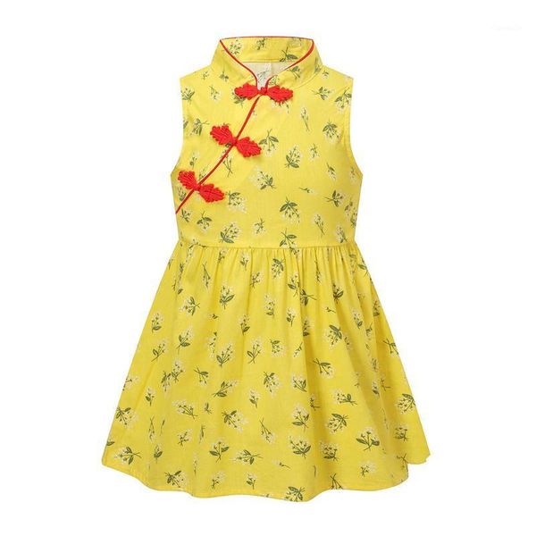 toddler kids baby girls sleeveless floral cheongsam party princess dress outfits child clothing girl's dresses, Red;yellow
toddler kids baby girls sleeveless floral cheongsam party princess dress outfits child clothing girl's dresses, Red;yellow