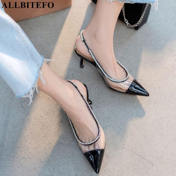 sandals allbitefo sweet rhinestone genuine leather high heels wedding women shoes summer heel des sandales, Black
sandals allbitefo sweet rhinestone genuine leather high heels wedding women shoes summer heel des sandales, Black