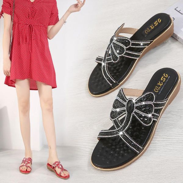 slippers shoes woman 2021 on a wedge low female slides pu tpr fabric scandals wedg, Black
slippers shoes woman 2021 on a wedge low female slides pu tpr fabric scandals wedg, Black