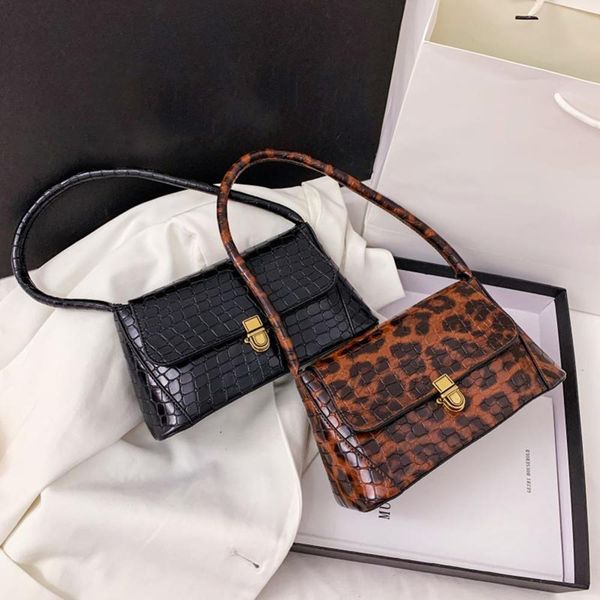 women leopard shoulder underarm bag retro pu portable female flap handbags totes youth ladies simple versatilebag bolsa feminina
women leopard shoulder underarm bag retro pu portable female flap handbags totes youth ladies simple versatilebag bolsa feminina